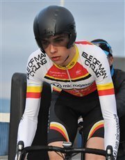 Thomas Miller Investment Sponsored Cyclist Wins the Junior British National Road Race title